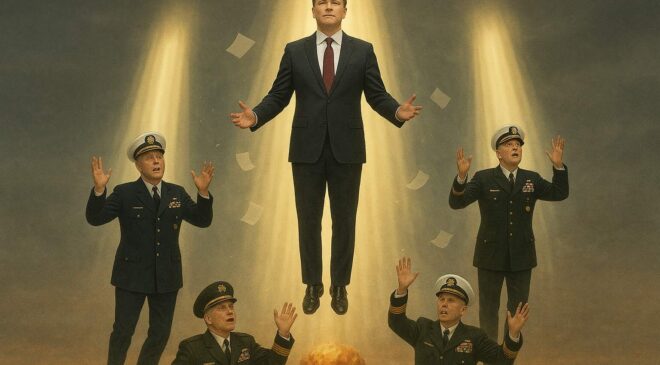 Hegseth Assembles US Generals, Admirals to Be Raptured Next Tuesday