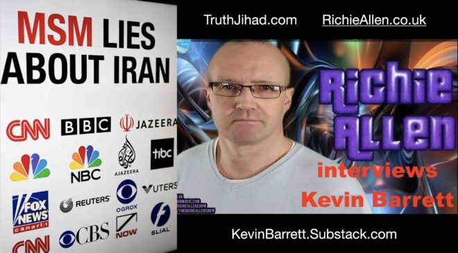 Epstein-Class Media LIES About Iran! (Kevin Barrett on Richie Allen Show)