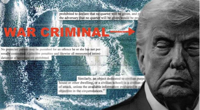 Desperate Trump Bombs Civilian Drinking Water Reservoirs