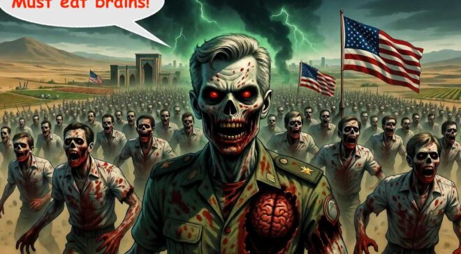 Hegseth’s “Zombie Army of the Living Dead” Preparing to Invade Iran