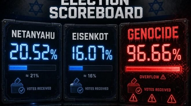 Israeli Elections: Genocide Wins in a Landslide